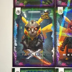 Pokemon Pikachu Cosplay FE Holiday Box Hits. Non Tcg Fan Art Cards. Lot# (19) - Image 5