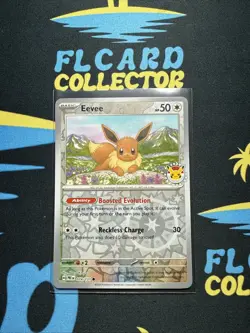 Eevee 074/131 Pokemon Day 2025 Exclusive Holo Promo Near Mint TCG - Image 1