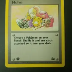 MR. FUJI 58/62 - 1st Edition - Fossil - Uncommon - VINTAGE Pokemon Card - NM - Image 4