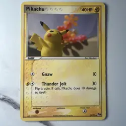 Pokemon Pikachu TCG Pop Series 2 Card 16/17 LP / MP Condition - Image 1