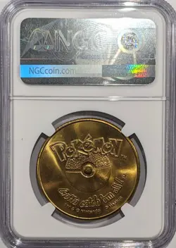 1999 Pokemon Battling Coin PARAS #46 - NGC MS65 - Image 2