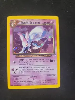 Dark Espeon 4/105 Pokemon Neo Destiny Holo Rare Origjnal - Image 1