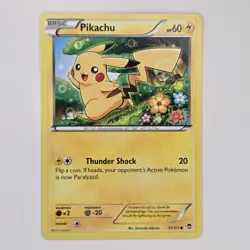 Pikachu Card 27/111 Common XY Furious Fists NM Pokemon - Image 1