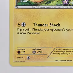 Pikachu Card 27/111 Common XY Furious Fists NM Pokemon - Image 4