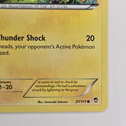 Pikachu Card 27/111 Common XY Furious Fists NM Pokemon - Image 5