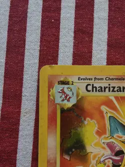 Pokemon Charizard Holo Unlimited Rare Card Base Set 4/102 - Image 4