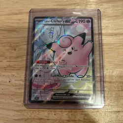 Pokemon TCG: Scarlet & Violet- Journey Together JTG 173/159 Lillie’s Clefairy ex - Image 1