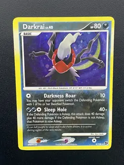 Darkrai 4/106 Pokemon Great Encounters Holo Card Pokemon TCG MP-HP - Image 3