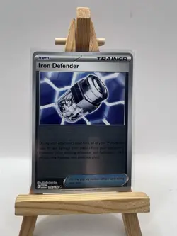 Iron Defender (Reverse Holo) 118/132 - Mega Evolution - Pokemon - NM/M English - Image 1