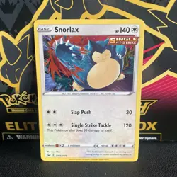 Pokemon Card - Snorlax Holo Promo SWSH119 - Sword & Shield - Image 1