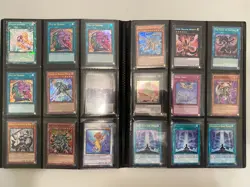 Yugioh TCG Lot Of 234 Holo Cards w/Binder - Image 1