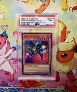 2023 Toon Summoned Skull SRL-EN073 Spell Ruler 25th Anniversary PSA 9 Yu-Gi-Oh! - Image 1
