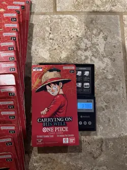One Piece OP-13 CARRYING ON HIS WILL Sleeved Booster Pack Heavy 37.86G🔥 - Image 1