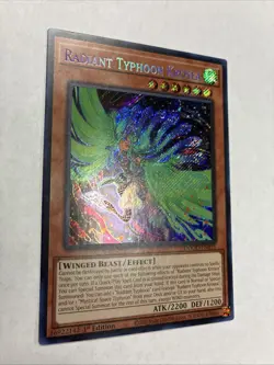 Radiant Typhoon Krosea DOOD-EN015 Secret Rare Card Near Mint NM Condition - Image 3