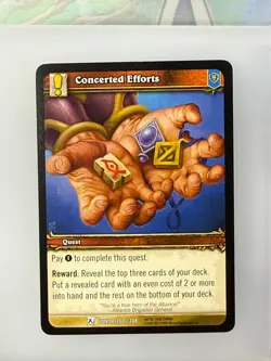 World of Warcraft TCG - Concerted Efforts 200 - Image 1