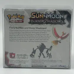 #1 Pokemon Burning Shadows Sun & Moon Booster Box Sealed with Soft Case - Image 2
