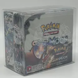#1 Pokemon Burning Shadows Sun & Moon Booster Box Sealed with Soft Case - Image 3