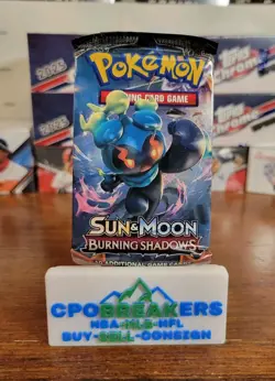 Pokemon Burning Shadows 10 Card Sealed Booster Pack Marshadow X1 1 Sun Moon 🔥 - Image 1