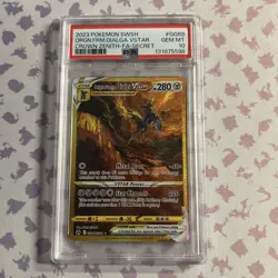 2023 ORIGIN FORME DIALGA VSTAR PSA 10 GG68/GG70 Crown Zenith Pokemon English - Image 1