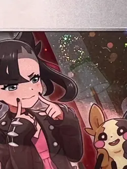 *SWIRL* Marnie SWSH120 HOLO RARE Pokemon Black Star Promo NM 2021 Card TCG - Image 2