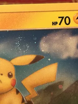 Pikachu SM183 Black Star Promo Holofoil Rare Holo Pokemon Card With Swirl - Image 4
