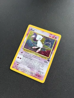 Pokemon Card Black Star Promo Mew 9 Holo WOTC with Swirl! - Image 5