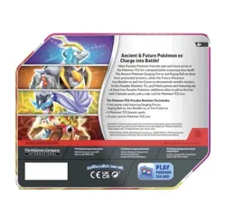 Pokemon Trading Card Games Paradox Destinies Raging Bolt ex Tin - Image 2