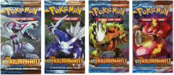 2010 Pokemon Card Game (TCG) HeartGold SoulSilver Triumphant Empty Pokemon Packs - Image 1