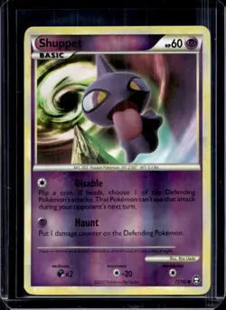 2010 Pokemon HeartGold & SoulSilver Triumphant Shuppet Reverse Holo #75/102 - Image 1
