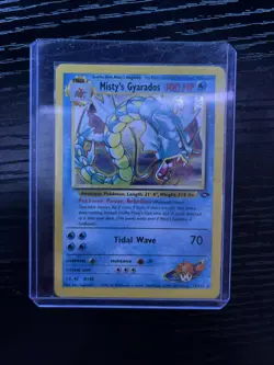 Pokemon TCG Misty's Gyarados Holo Rare Gym Challenge 13/132 Unlimited Edition - Image 1