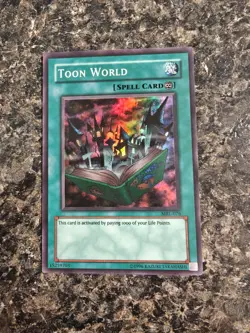 Yugioh Toon World - MRL-076 - Unlimited Super Rare - MP - Image 1