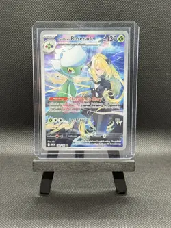 Pokemon TCG Cynthia's Roserade IR Destined Rivals Card 184/182 NM Condition - Image 1
