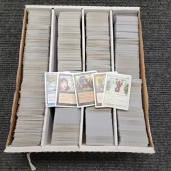 4000 MTG White Border OLD Card Lot - Out of Print - Magic the Gathering MTG FTG - Image 1