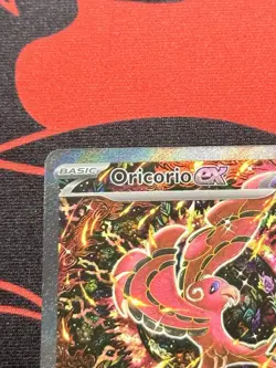 Oricorio EX #24 Mega Evolution Phantasmal Flames Black Star Promo Card NM #3 - Image 3
