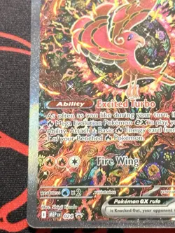 Oricorio EX #24 Mega Evolution Phantasmal Flames Black Star Promo Card NM #3 - Image 5