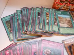 VINTAGE 1996 YU-GI-OH KAZUKI TAKAHASHI 309 MIXED CARD LOT & OFFICIAL RULE BOOK - Image 2