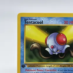 1st Edition Tentacool - NM/LP - Vintage WotC 56/62 Fossil Set Pokemon Card - Image 2