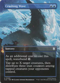 Crashing Wave (Borderless) U Avatar: The Last Airbender 300 NM MTG - Image 1