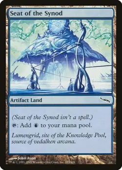 Magic The Gathering MTG SEAT OF THE SYNOD Mirrodin NM Near Mint - Image 1
