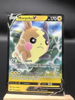 Morpeko V 079/202 Full Art Ultra Rare - 2020 Pokemon Sword & Shield Base NM - Image 1