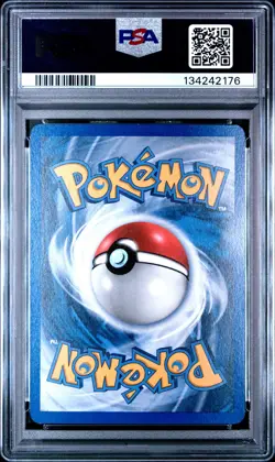2005 POKEMON EX UNSEEN FORCES #U/28 UNOWN-HOLO PSA 7 - Image 2