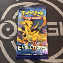 POKEMON BOOSTER PACK SEALED XY EVOLUTIONS-Charizard Art - Image 1