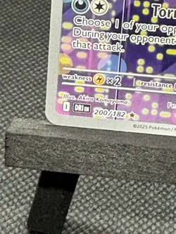 Pokemon TCG-Team Rocket's Murkrow-200/182-Sv10: Destined Rivals-Holo-M/NM! - Image 5