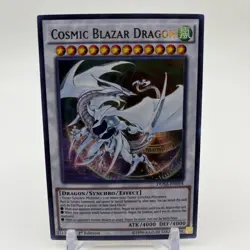 Yu-Gi-Oh! TCG 1x Cosmic Blazar Dragon | DUSA-EN034 Ultra Rare 1st Edition NM - Image 1