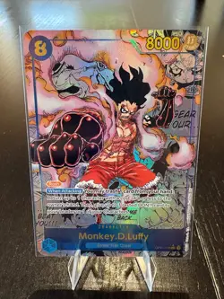 Carte Proxy Custom One Piece Manga Monkey. D. Luffy OP11-118 - Image 1