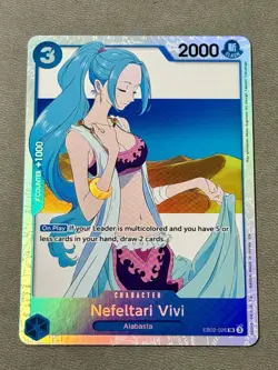 NEFELTARI VIVI - One Piece EB02-026 - SR Super Rare - Anime 25th Collection - Image 1