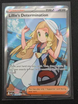 Pokemon Lillie's Determination 169/132 Mega Evolution - 2025 MINT/NM - Image 1