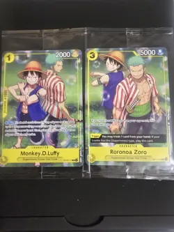 One Piece TCG - Zoro & Luffy [Learn Together Deck Set - Set Sail Event] For BOTH - Image 1