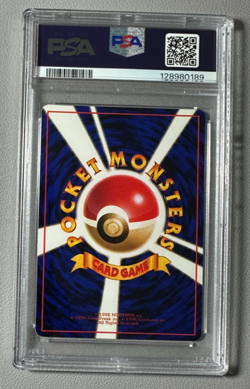 1998 Pokemon Japanese Vending Series III 3 #128 Tauros PSA 10 Graded Card - Image 2