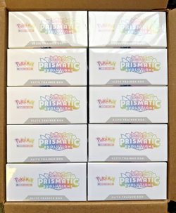 CASE/LOT of 10 Sealed Pokemon TCG Prismatic Evolutions Elite Trainer Boxes ETBs! - Image 3